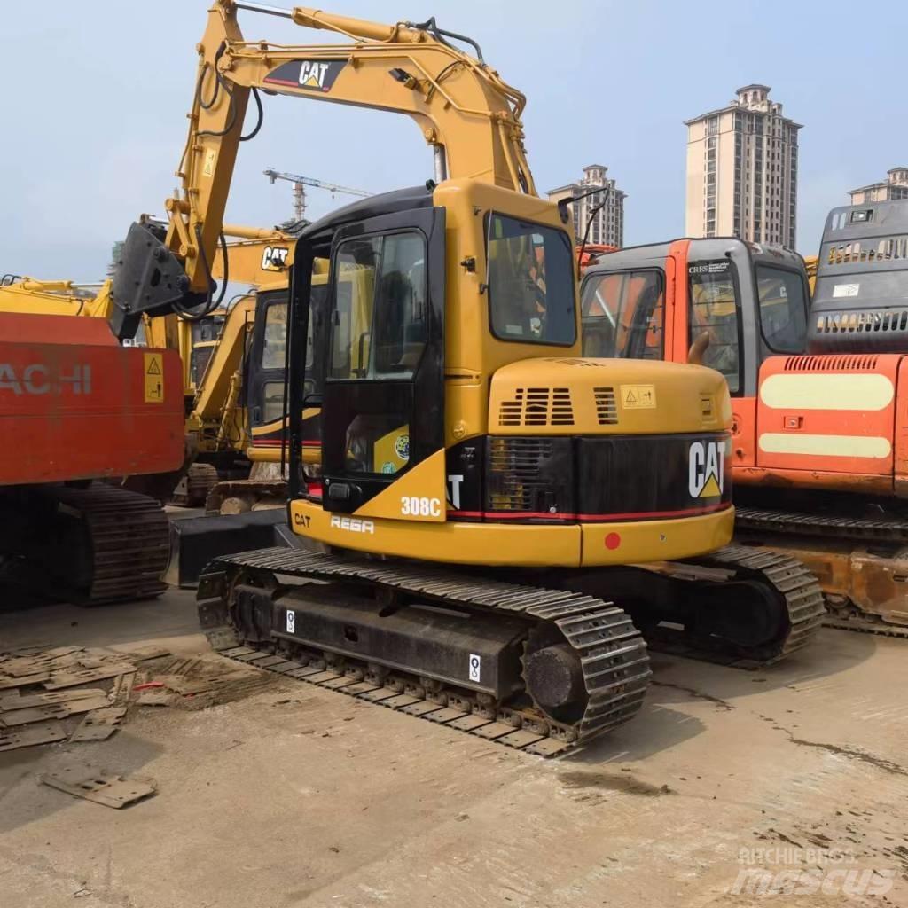 CAT 308 C 中型挖土機/掘鑿機/挖掘機 7t-12t