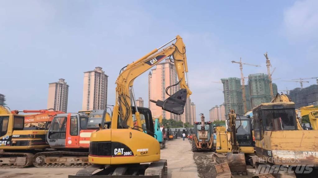 CAT 308 C 中型挖土機/掘鑿機/挖掘機 7t-12t
