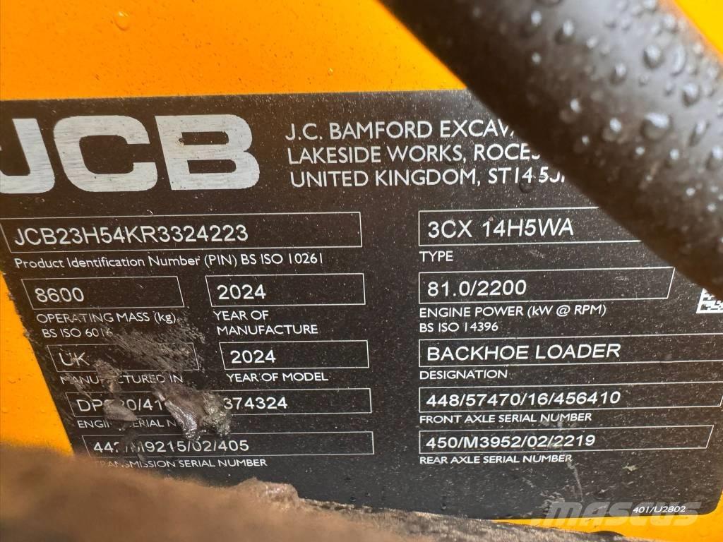 JCB 3 CX 反鏟裝載機