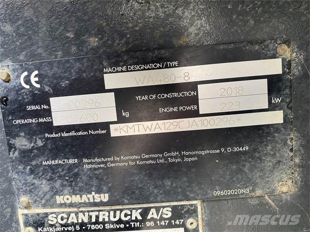 Komatsu WA480-8 輪胎式裝載機