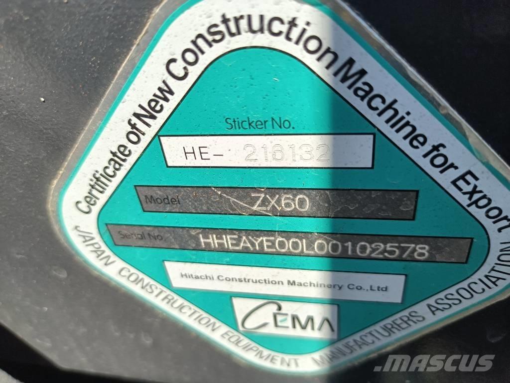 Hitachi 60 履帶式 挖土機/掘鑿機/挖掘機