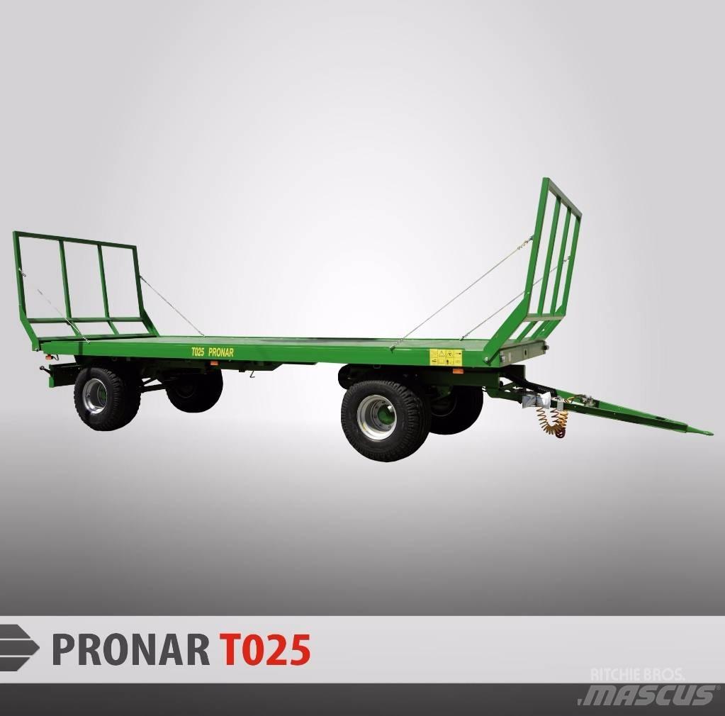 Pronar T025 草捆拖車