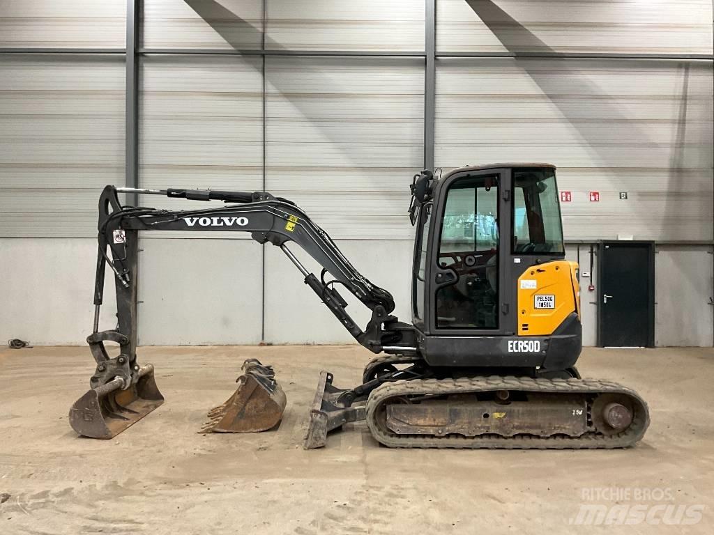 Volvo ECR 50 D 小型挖土機/掘鑿機<7t(小型挖掘機)
