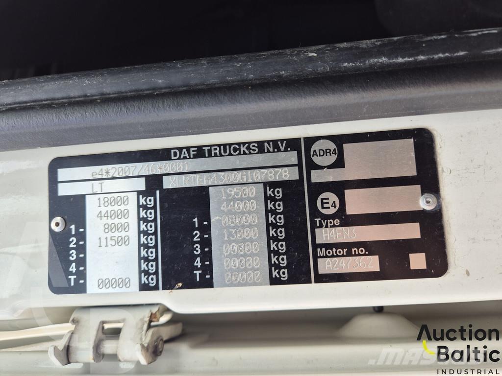 DAF XF 460 FT 曳引機組件