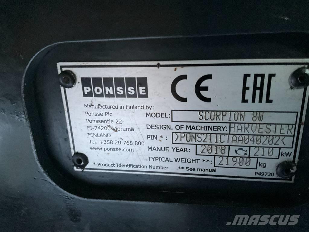 Ponsse Scorpion 收穫機