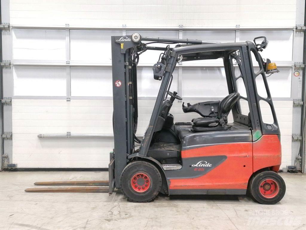 Linde E25-01 電動堆高機