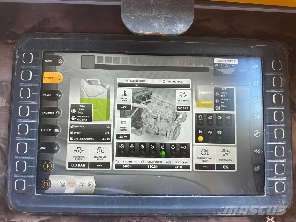 Tesab 1125TR 移動式壓碎機