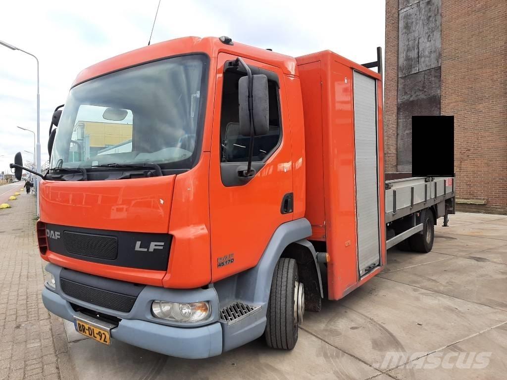 DAF LF 45.170 平板式/側卸式卡車