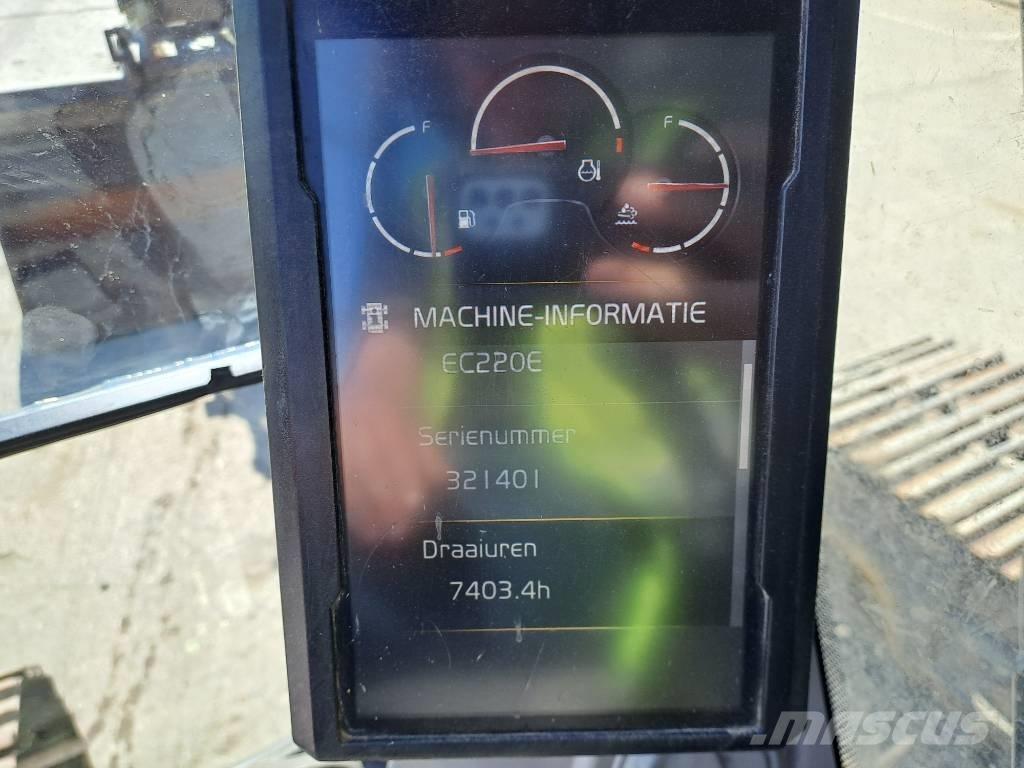 Volvo EC 220 EL 履帶式 挖土機/掘鑿機/挖掘機