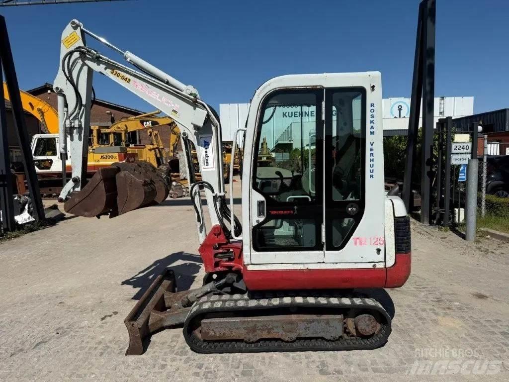 Takeuchi TB125 小型挖土機/掘鑿機<7t(小型挖掘機)