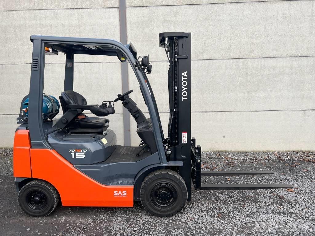 Toyota 02-8 FGF 15 液化石油氣LPG卡車