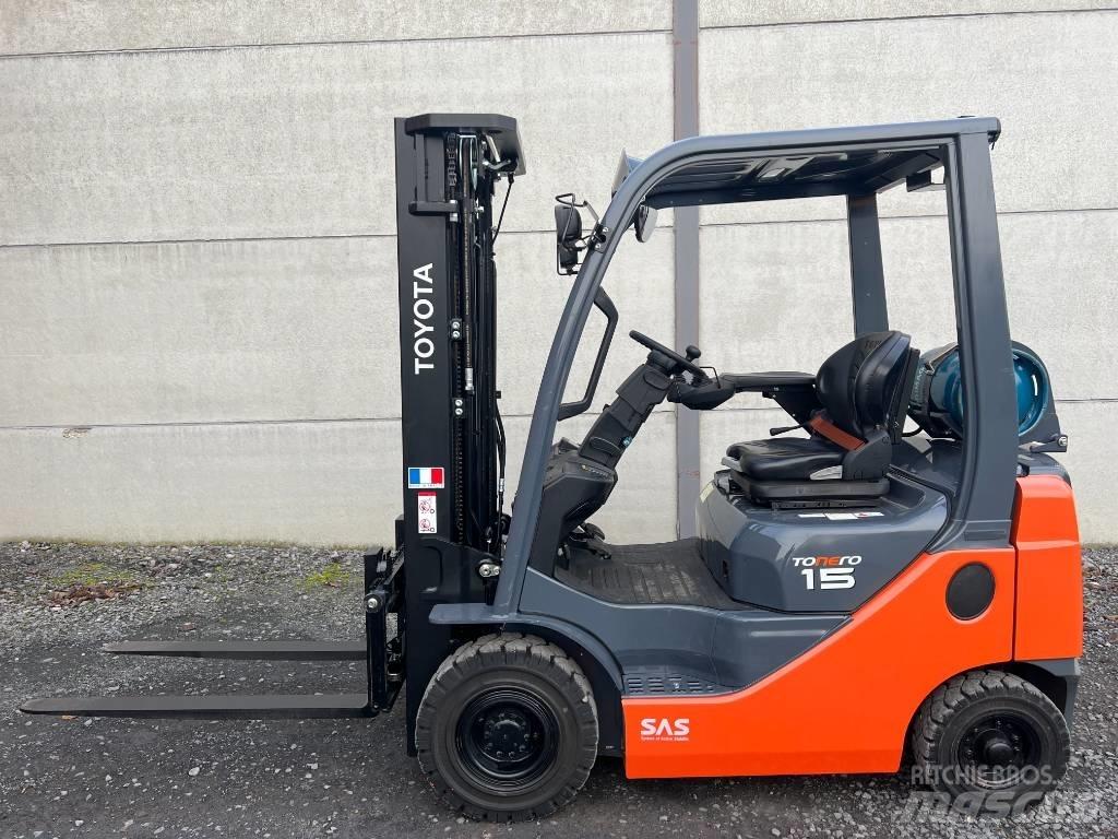 Toyota 02-8 FGF 15 液化石油氣LPG卡車