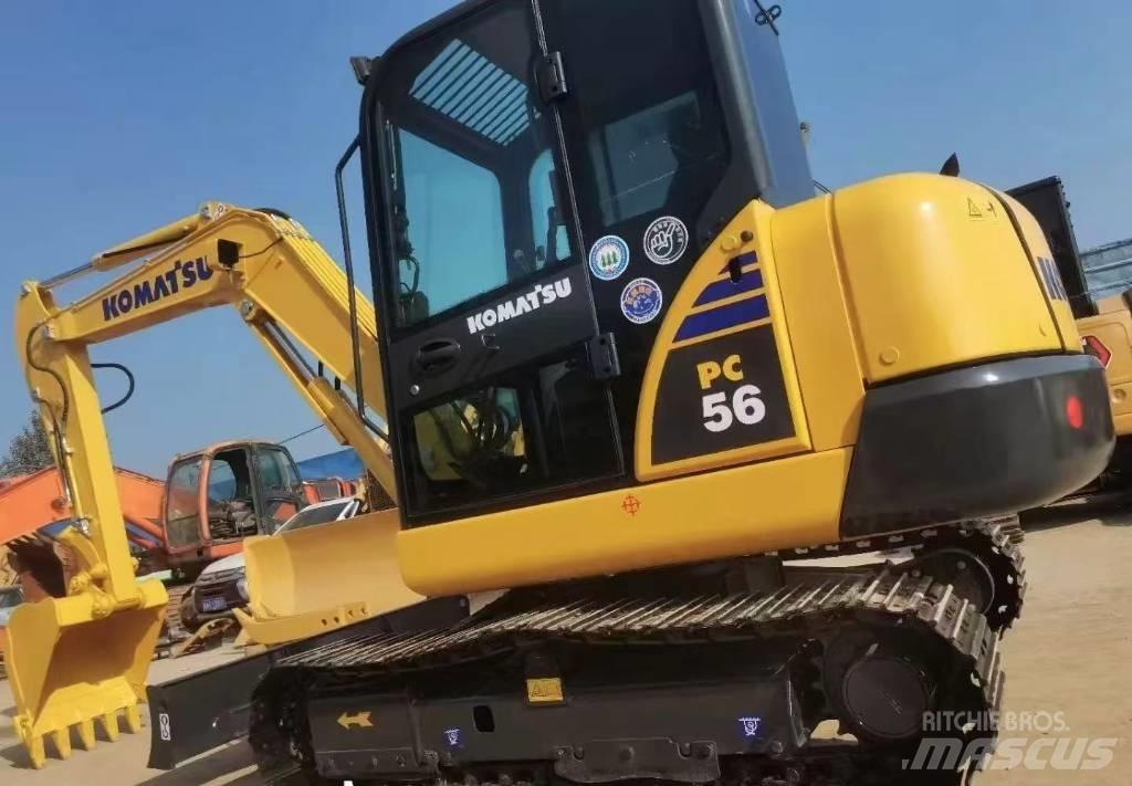 Komatsu PC 56 小型挖土機/掘鑿機<7t(小型挖掘機)
