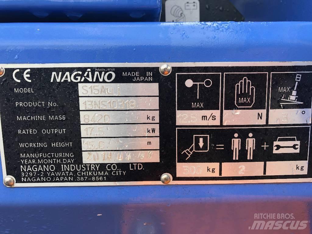 Nagano S15AUJ 伸縮臂高空作業車