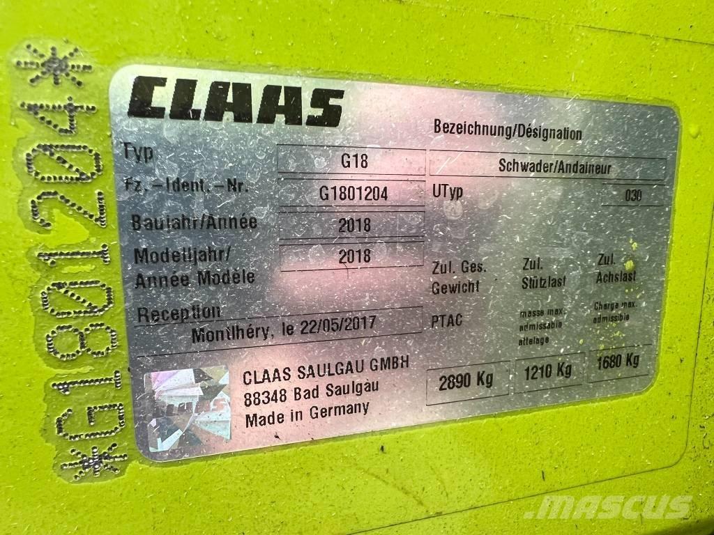 CLAAS Liner 1900 堆草機