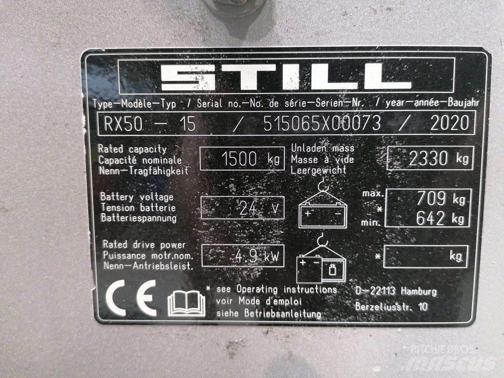 Still RX50-15 電動堆高機