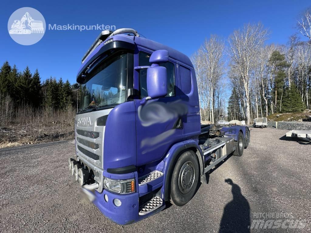 Scania G 480 吊鉤式起重車