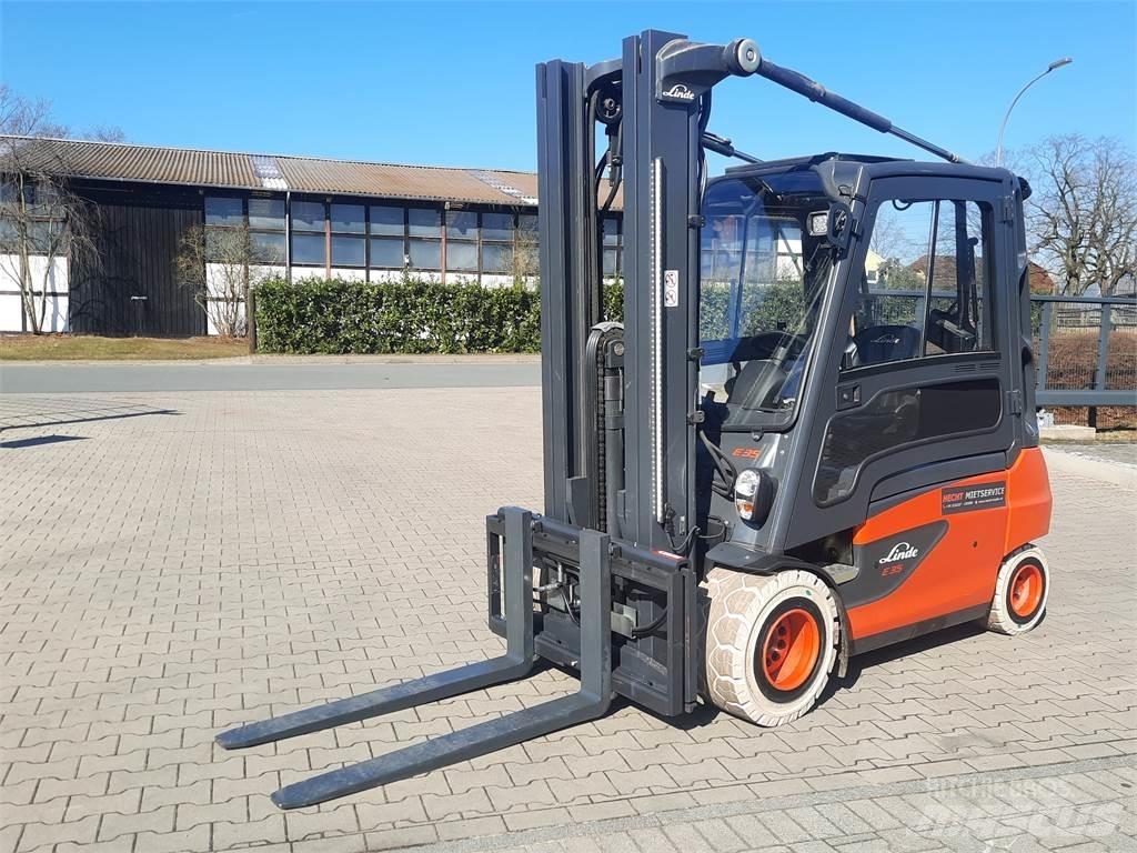 Linde E35L 電動堆高機