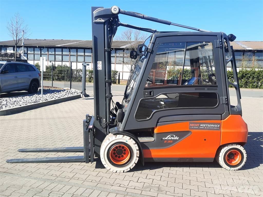 Linde E35L 電動堆高機