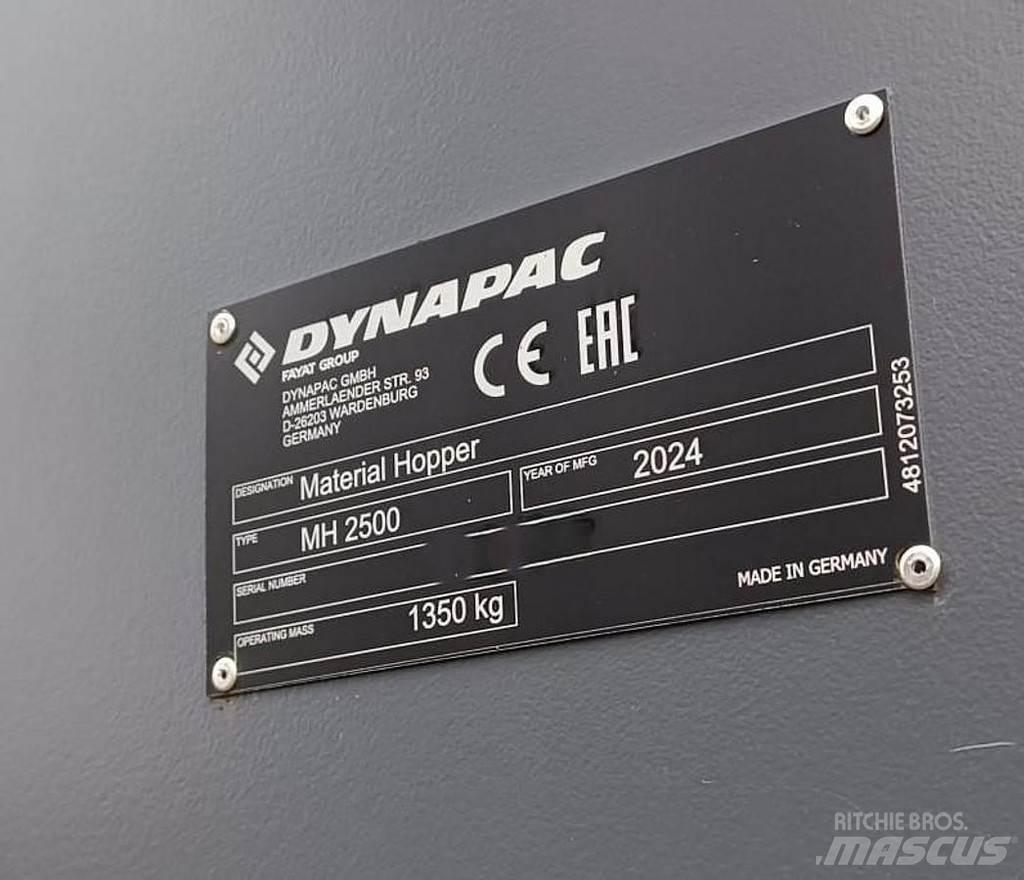 Dynapac MH2500 動物進料機