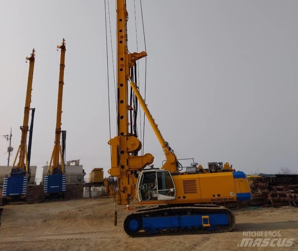 Bauer BC 40 重型鑽孔機
