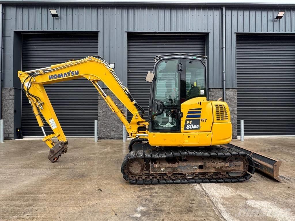 Komatsu PC 80 MR-5 中型挖土機/掘鑿機/挖掘機 7t-12t