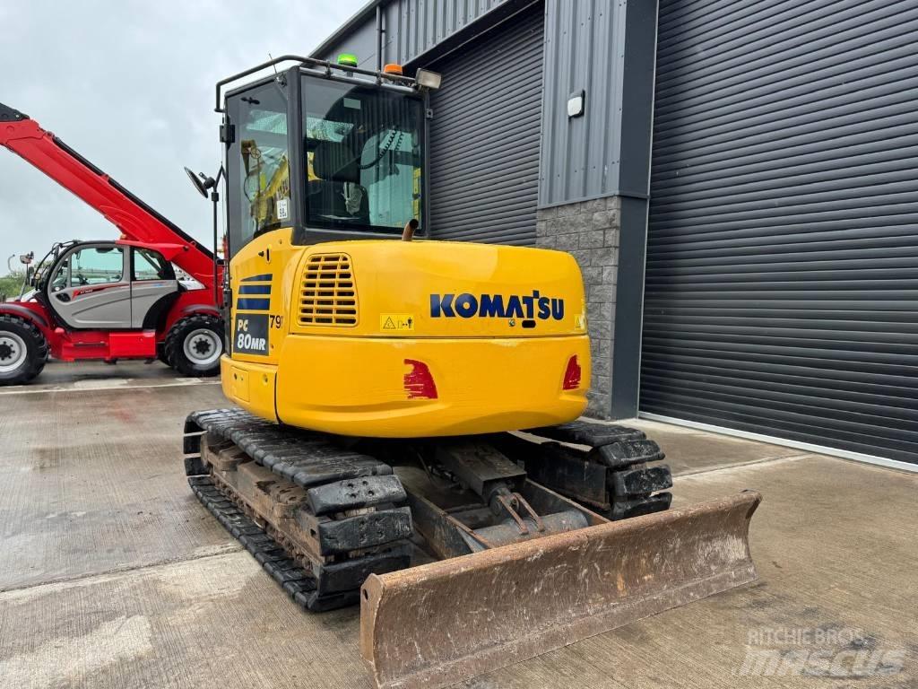 Komatsu PC 80 MR-5 中型挖土機/掘鑿機/挖掘機 7t-12t