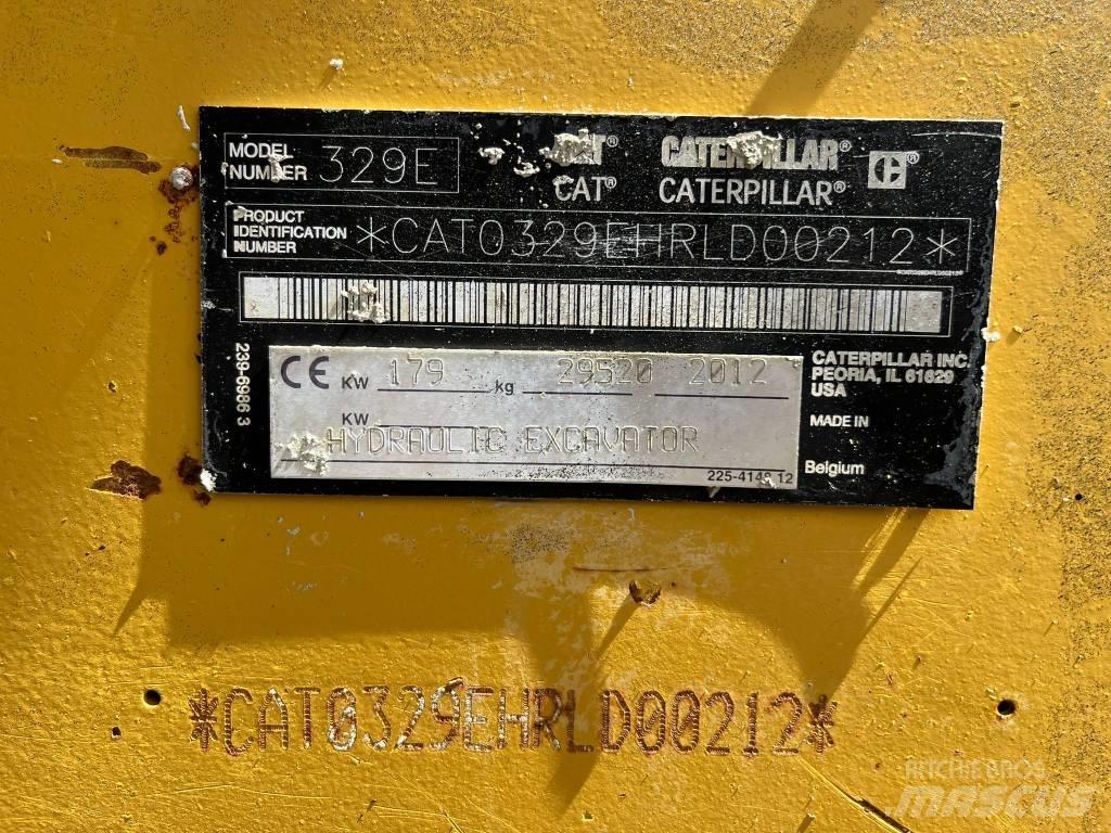 CAT 329 E LN 履帶式 挖土機/掘鑿機/挖掘機