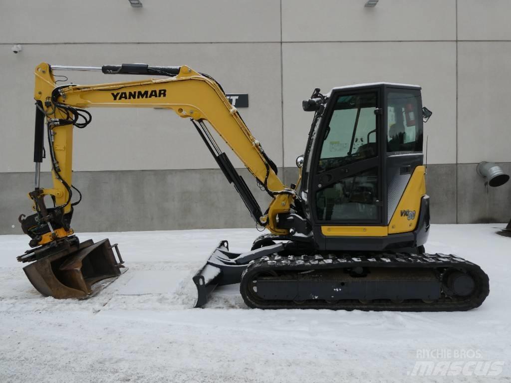 Yanmar Vio 80-1A 中型挖土機/掘鑿機/挖掘機 7t-12t