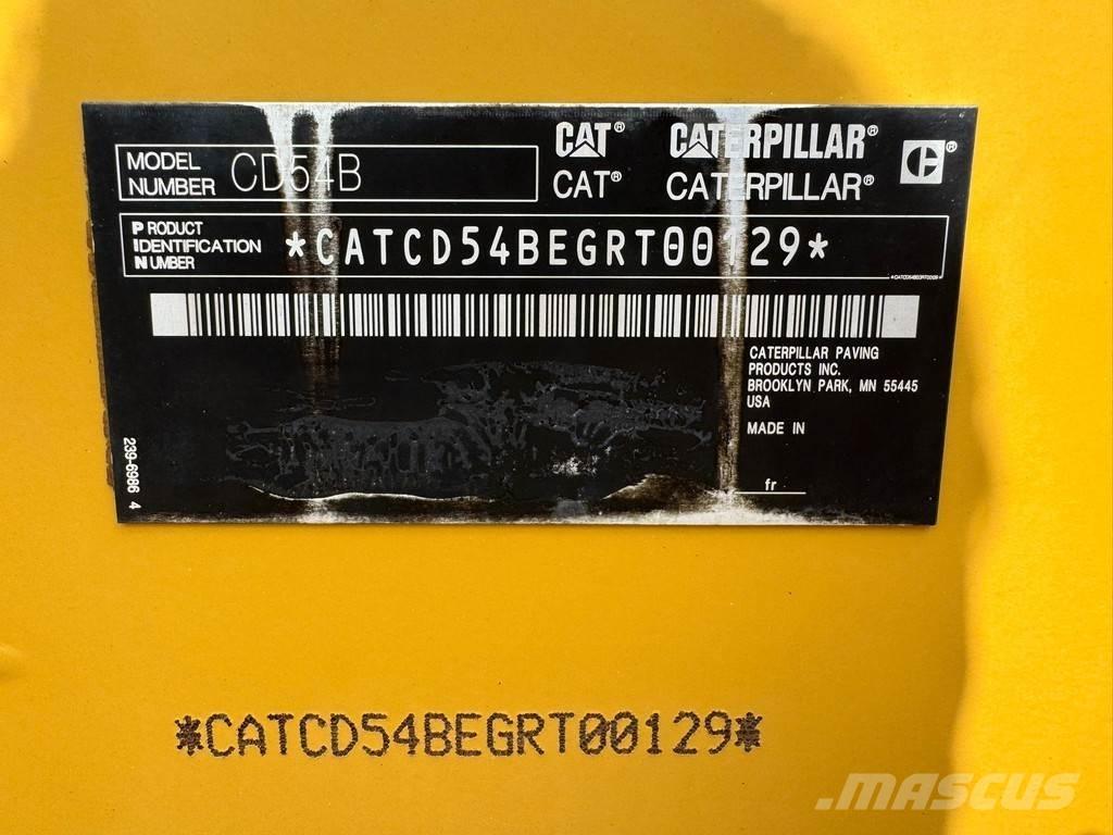 CAT CD54B 雙輪滾壓機