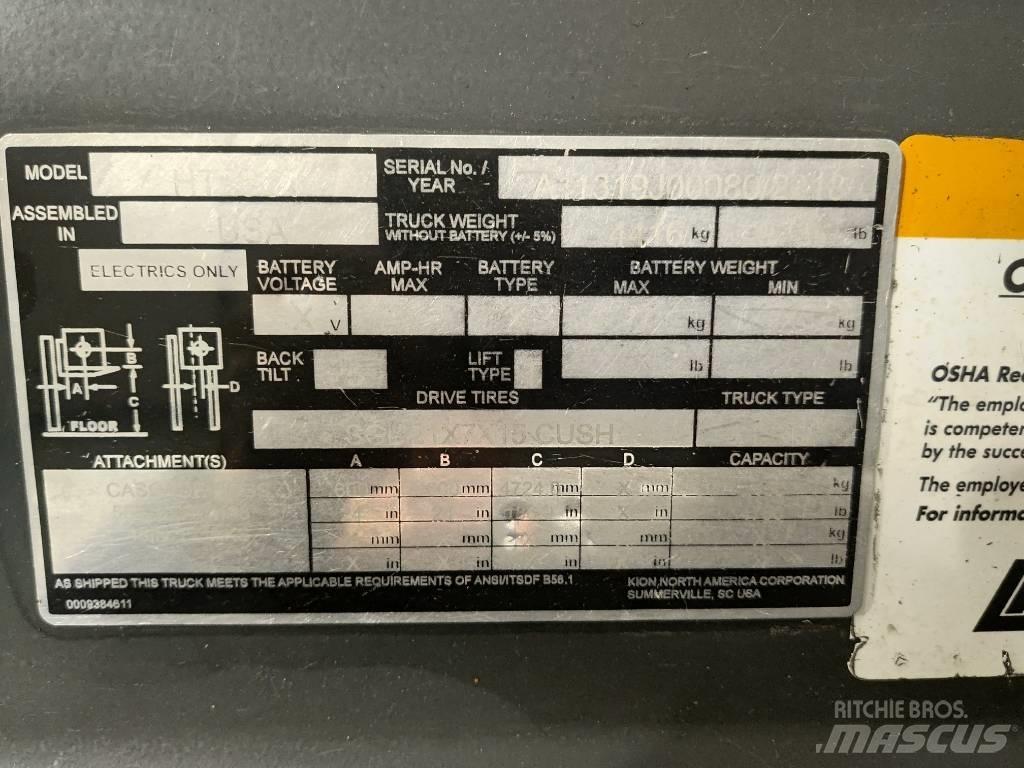 Linde HT25CT 堆高機(叉車)-其他