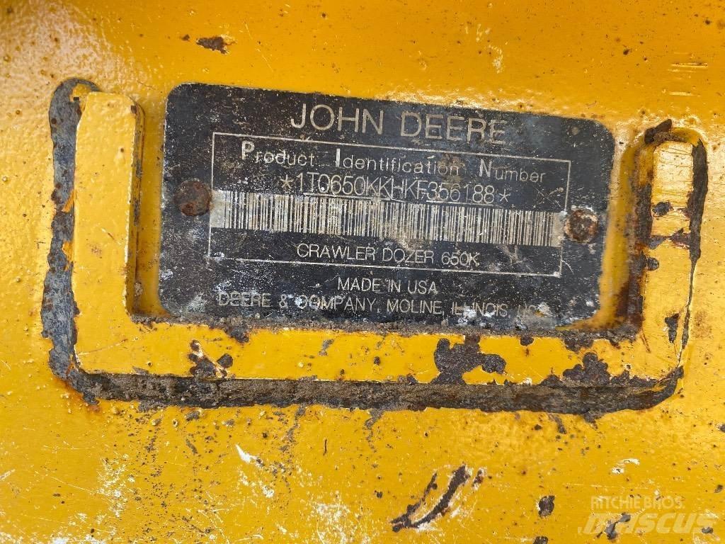 DEERE 650K LGP 履帶推土機