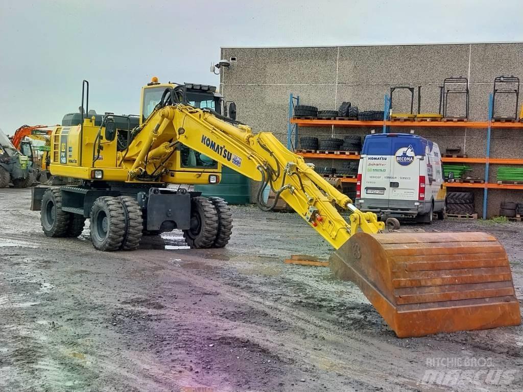 Komatsu PW148-8 旋轉式挖土機/掘鑿機/挖掘機