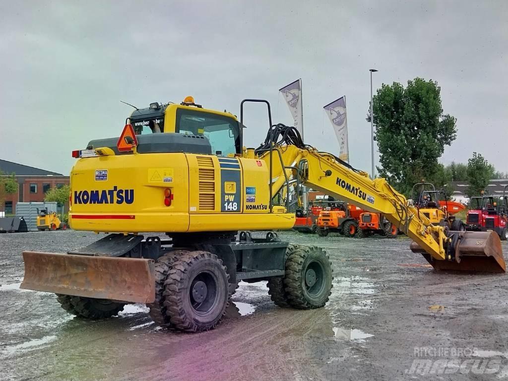 Komatsu PW148-8 旋轉式挖土機/掘鑿機/挖掘機