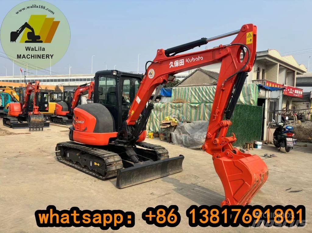 Kubota KX 163-5 小型挖土機/掘鑿機<7t(小型挖掘機)