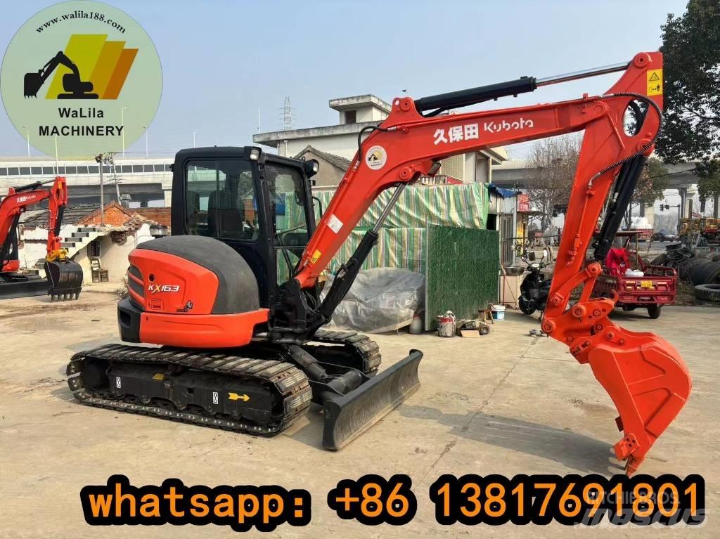 Kubota KX 163-5 小型挖土機/掘鑿機<7t(小型挖掘機)