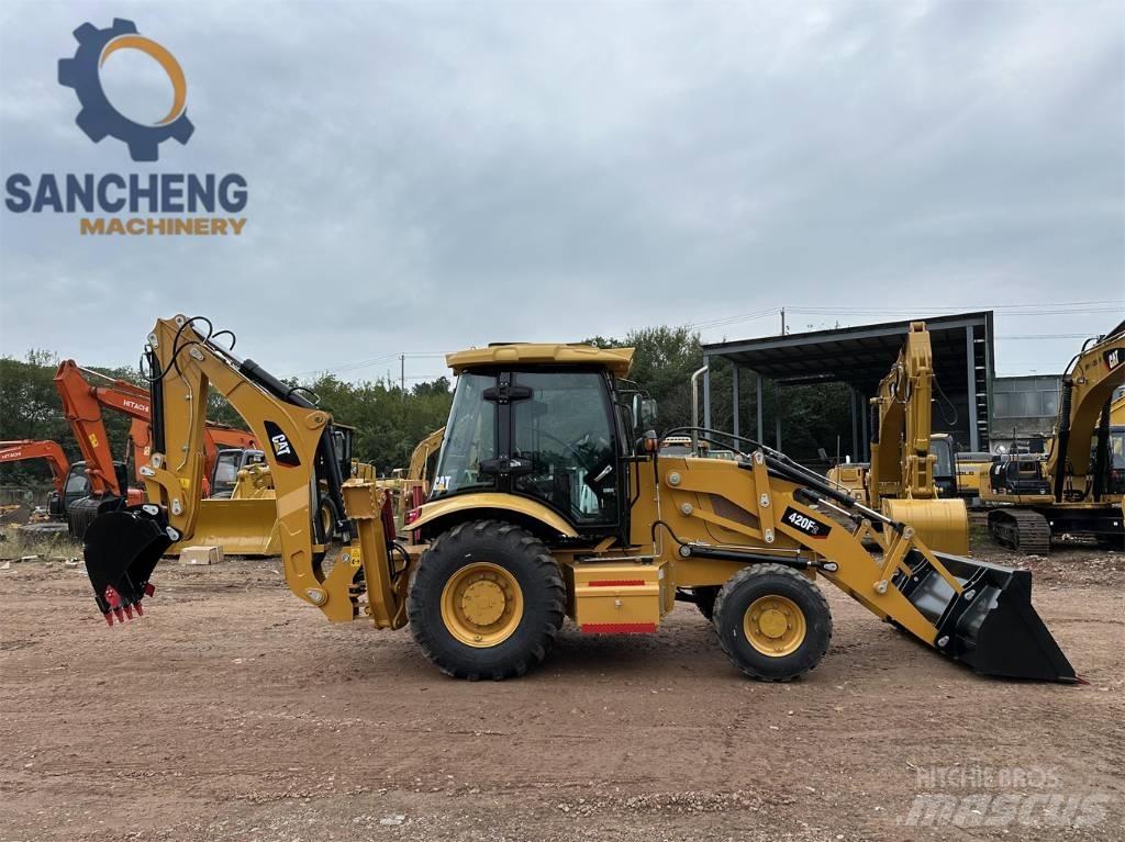 CAT 420 F 反鏟裝載機