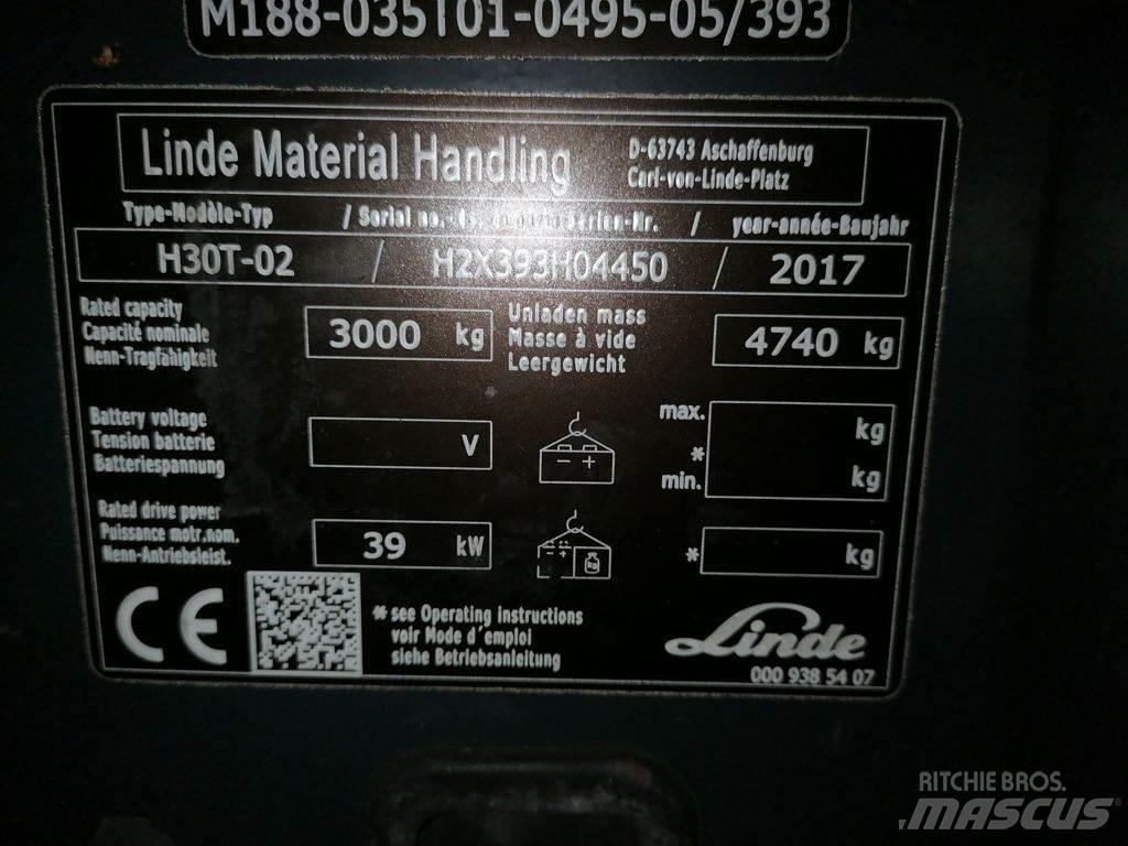 Linde H30T-02 液化石油氣LPG卡車