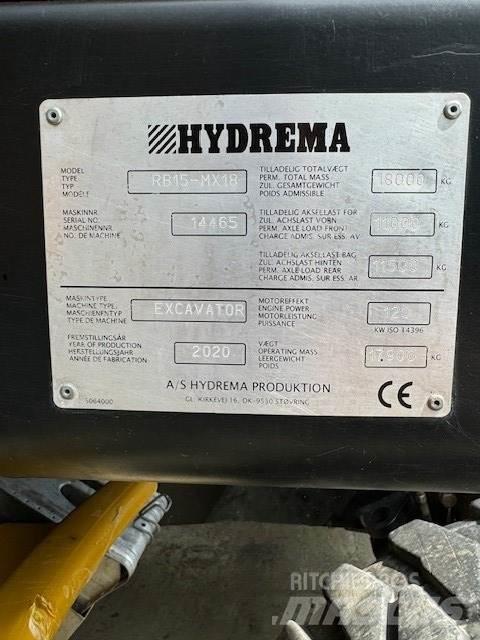 Hydrema MX18T4 旋轉式挖土機/掘鑿機/挖掘機