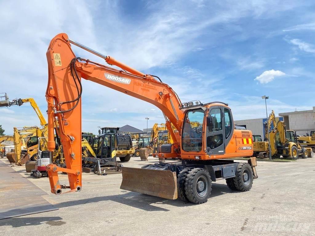 Doosan DX170W NVT 旋轉式挖土機/掘鑿機/挖掘機