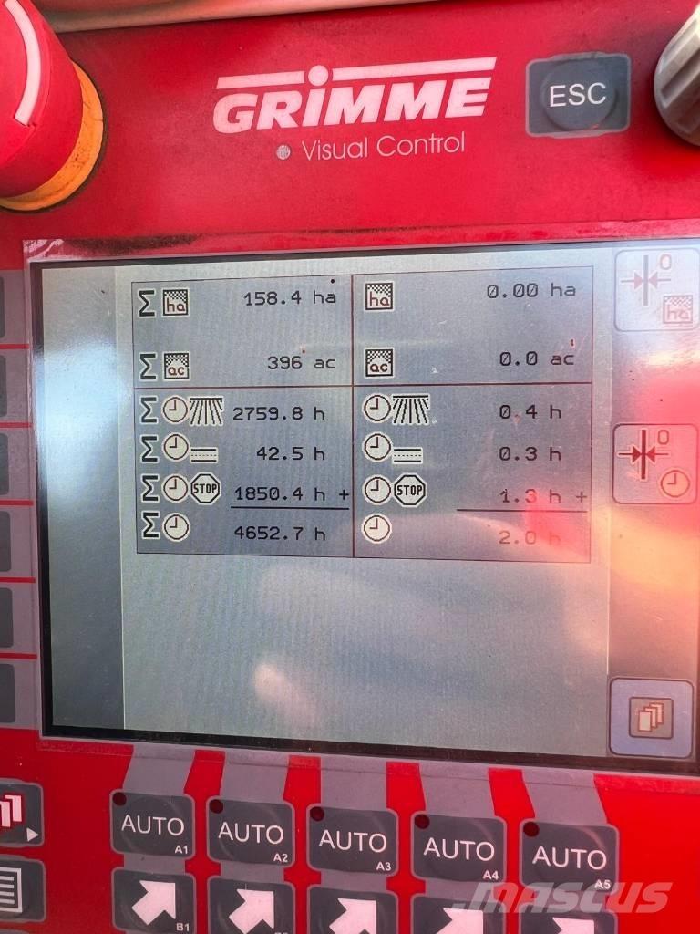 Grimme SE 150-60 馬鈴薯收穫機和挖掘機