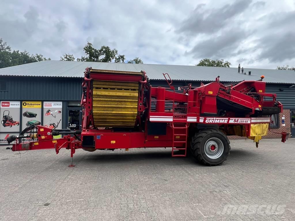 Grimme SE 150-60 馬鈴薯收穫機和挖掘機
