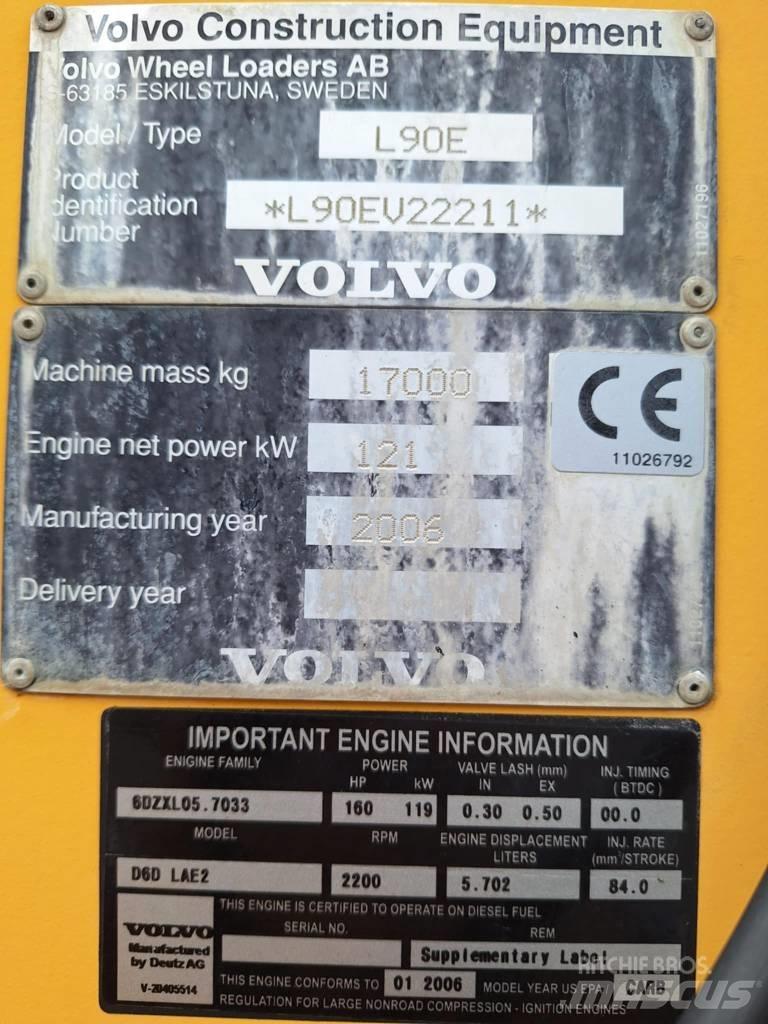 Volvo L 90 E 輪胎式裝載機