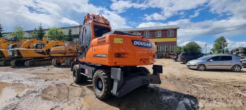 Doosan DX 160 W 旋轉式挖土機/掘鑿機/挖掘機