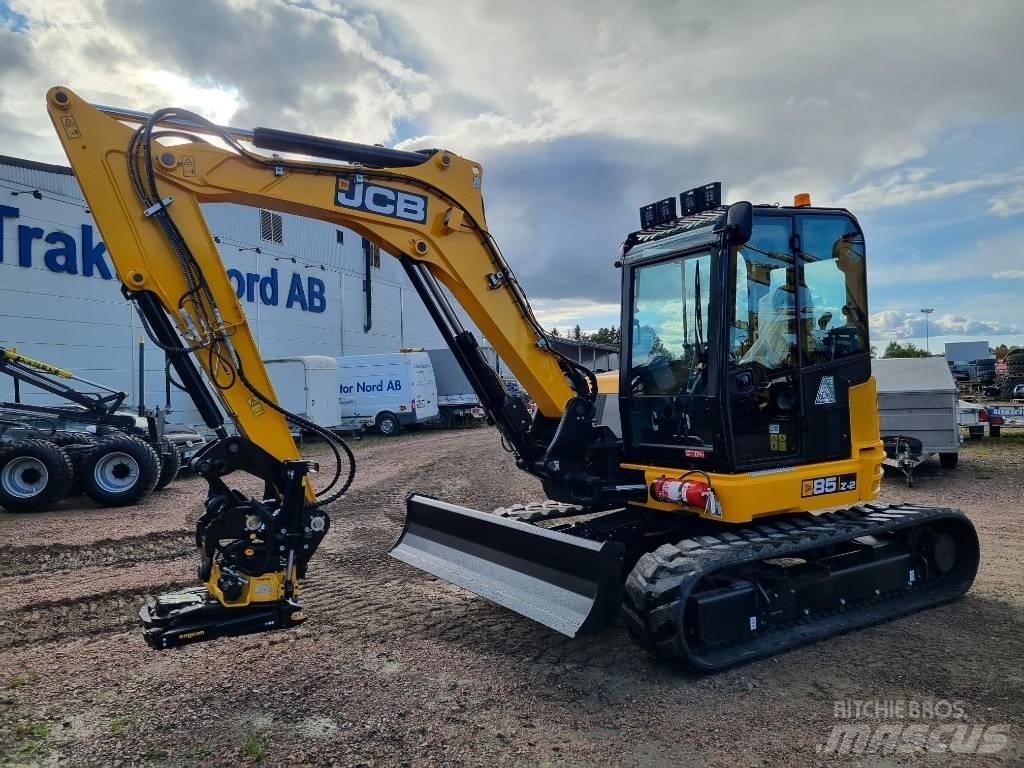 JCB 85Z-2 Ny! omg.lev! 中型挖土機/掘鑿機/挖掘機 7t-12t