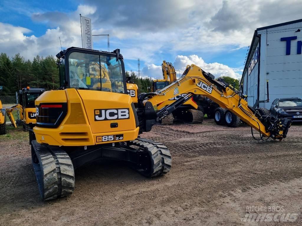 JCB 85Z-2 Ny! omg.lev! 中型挖土機/掘鑿機/挖掘機 7t-12t