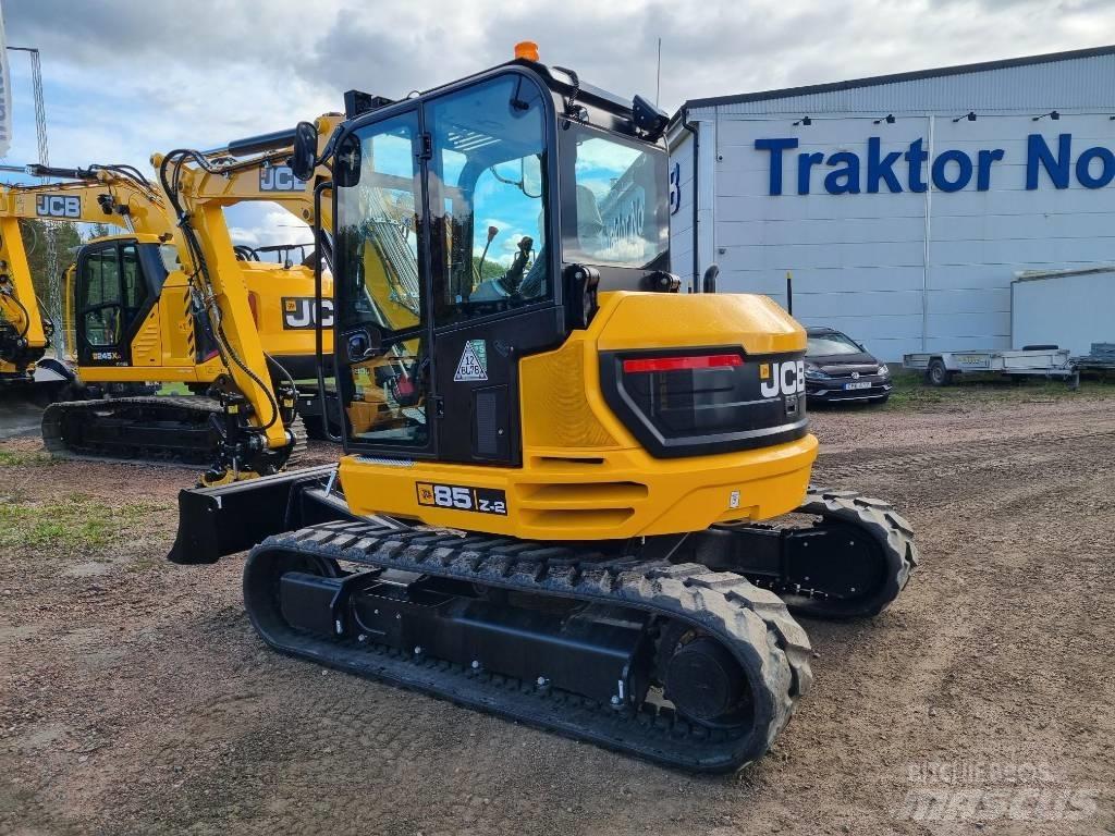 JCB 85Z-2 Ny! omg.lev! 中型挖土機/掘鑿機/挖掘機 7t-12t