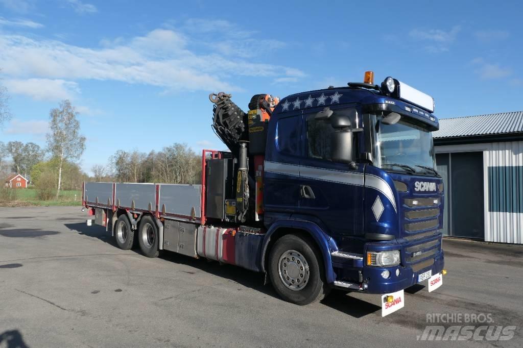 Scania G450 6x2 起重機卡車