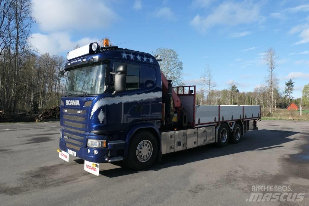 Scania G450 6x2 起重機卡車