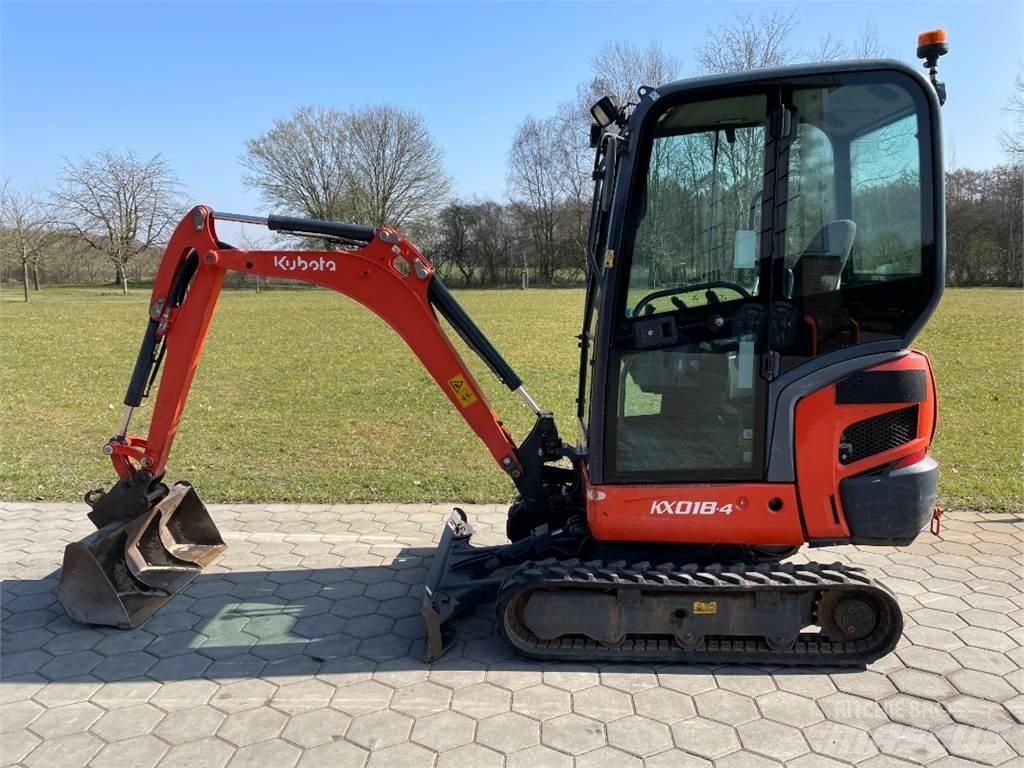 Kubota KX18-4 小型挖土機/掘鑿機<7t(小型挖掘機)